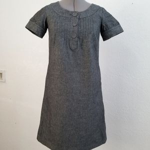 GAP grey shift dress